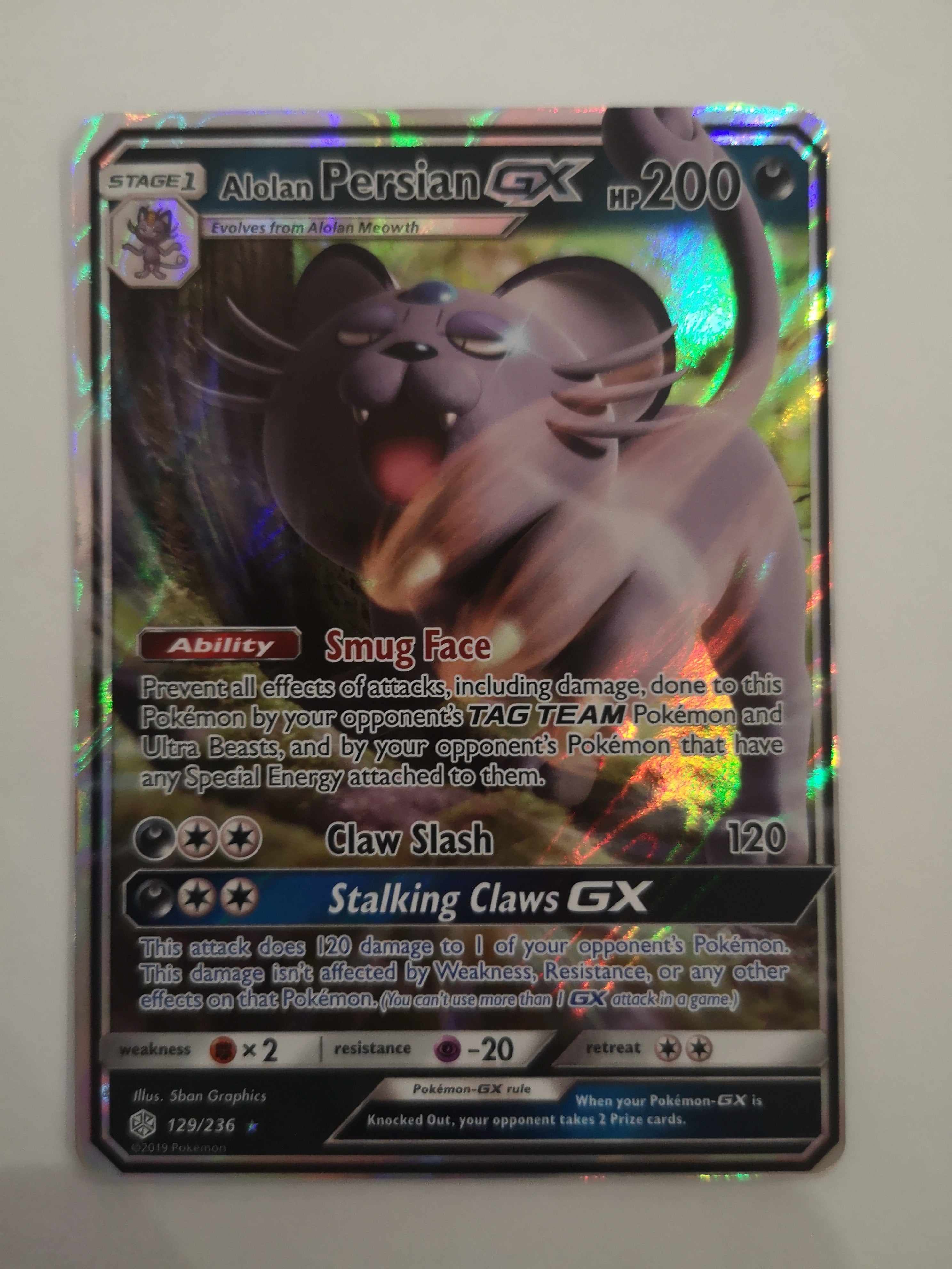 alolan persian pokemon card Pokemon Alolan Persian GX 129/236 – Unified Cards