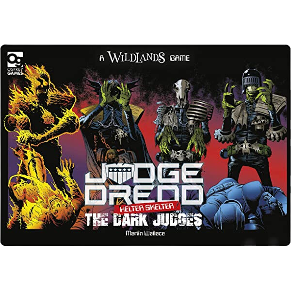 Judge Dredd Helter-Skelter Board Game Expansion Dark Judges