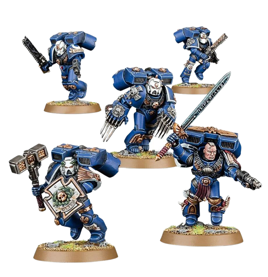 Warhammer Space Marines Vanguard Veteran Squad