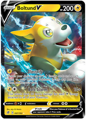 Pokémon Boltund V 067/192