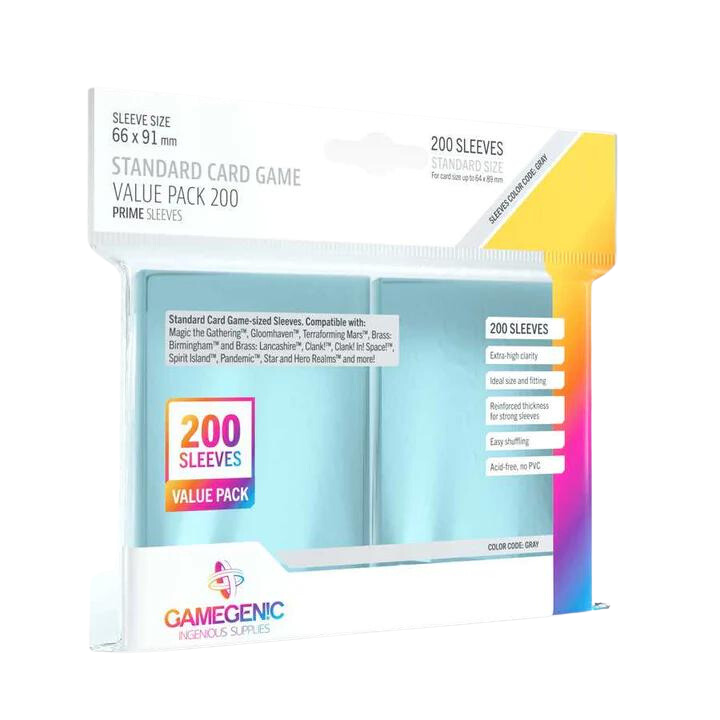 Gamegenic Value Pack Standard Sleeves (200)