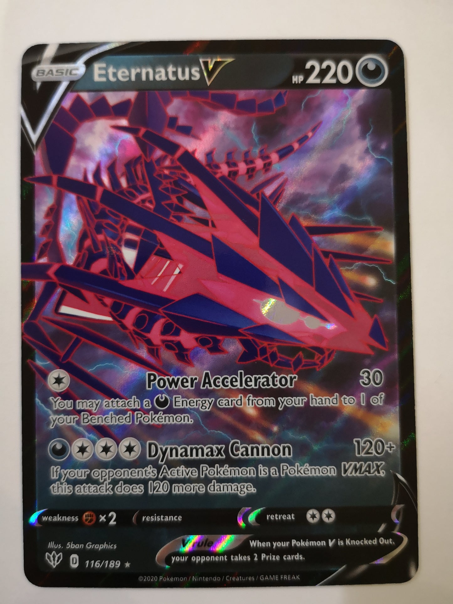 Pokemon Eternatus V 116/189