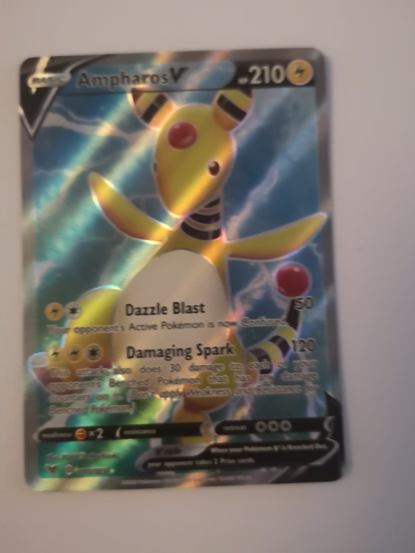 Pokemon Ampharos V 171/185