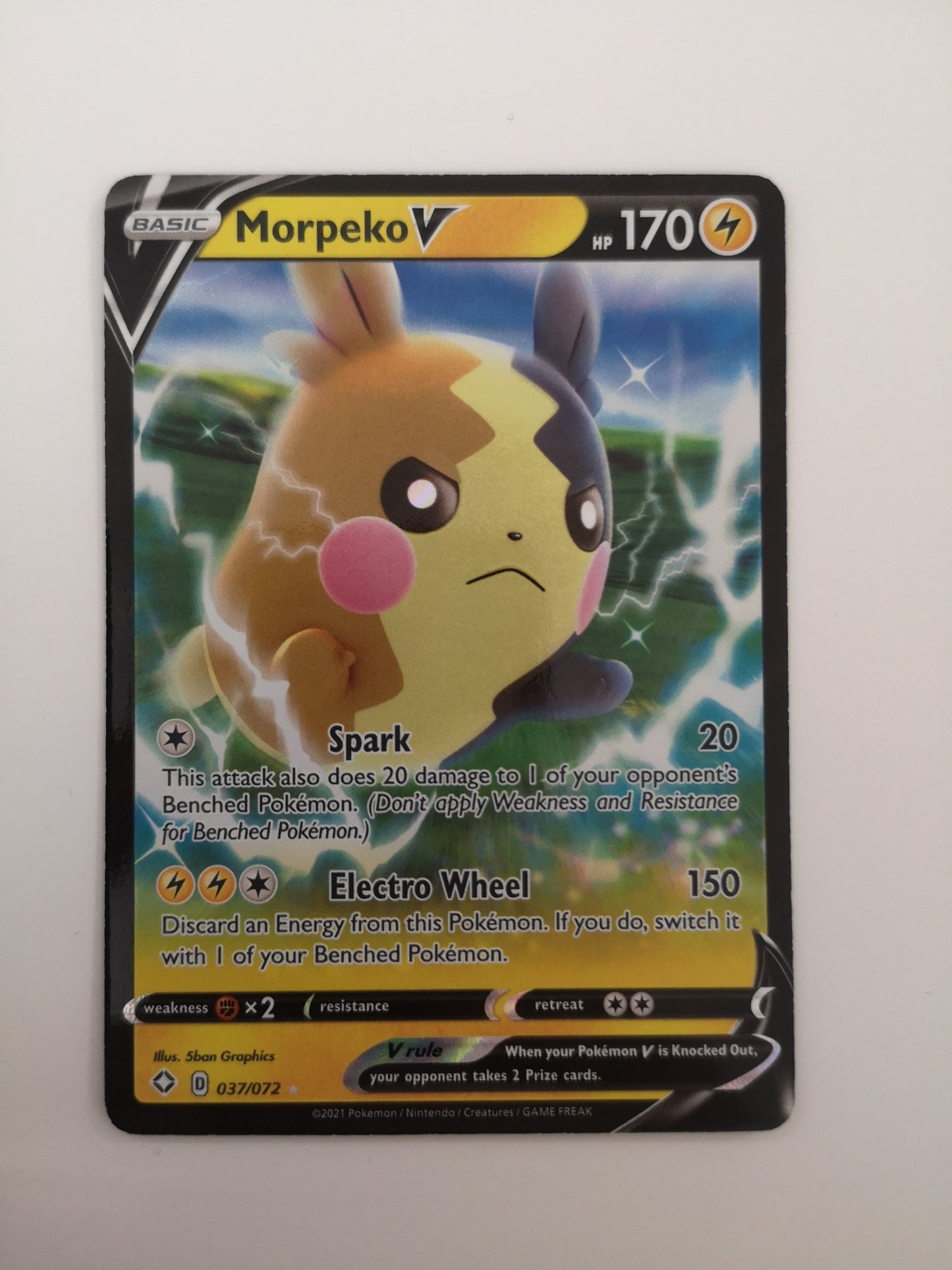Pokemon Morpeko V 037/072