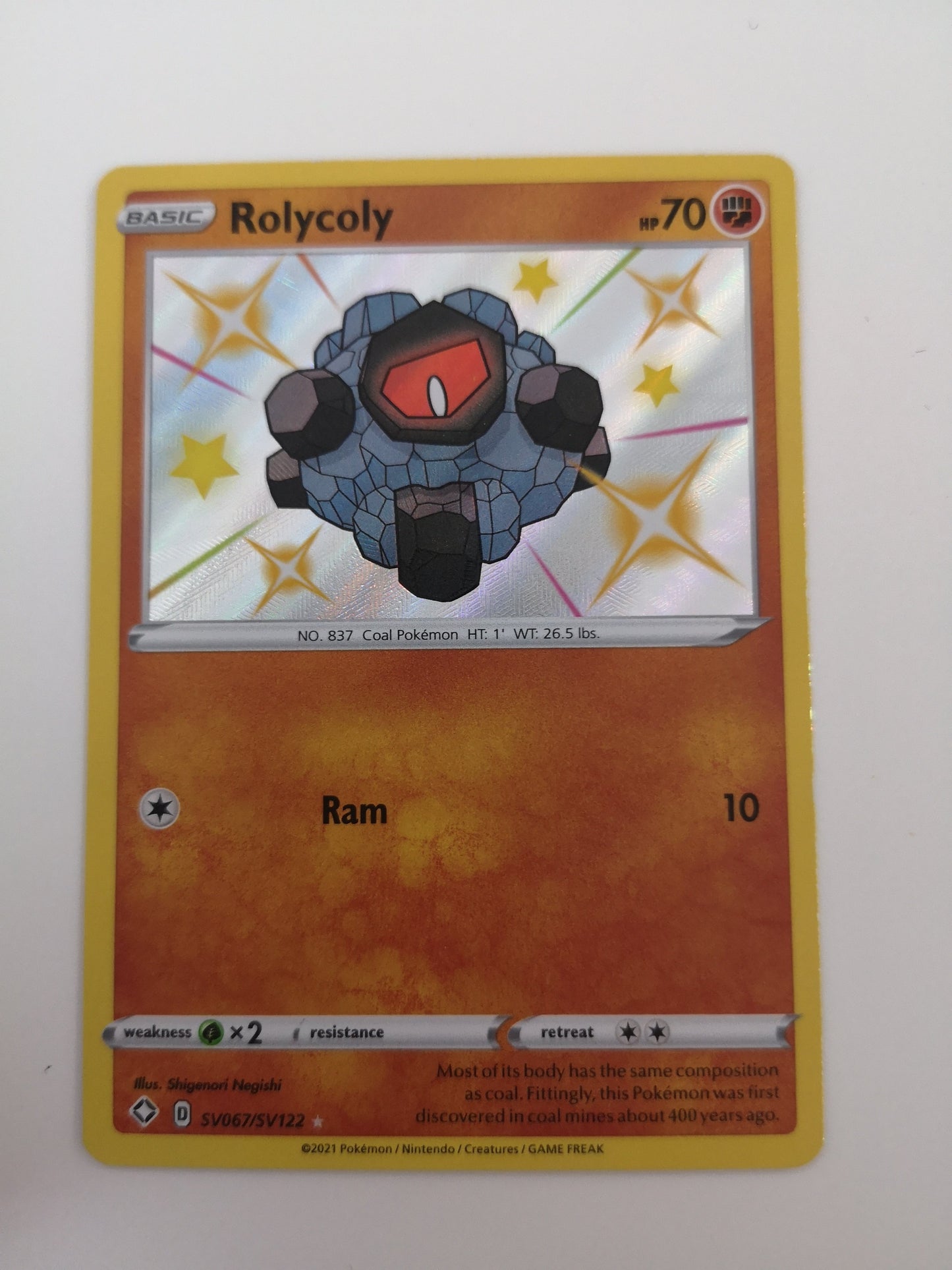 Pokemon Rolycoly SV067/SV122