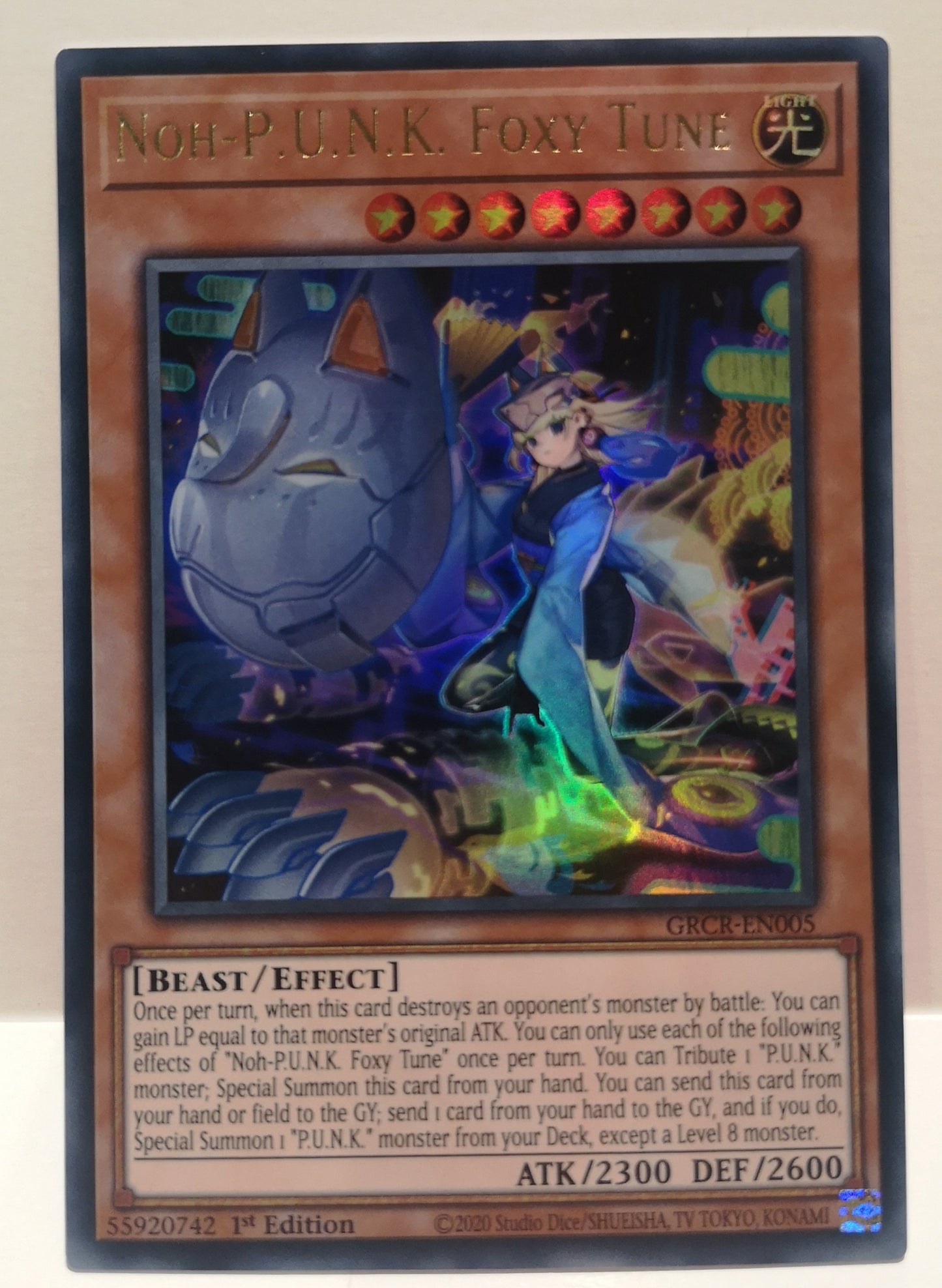 Yu-Gi-Oh! Noh-P.U.N.K. Foxy Tune GRCR-EN005