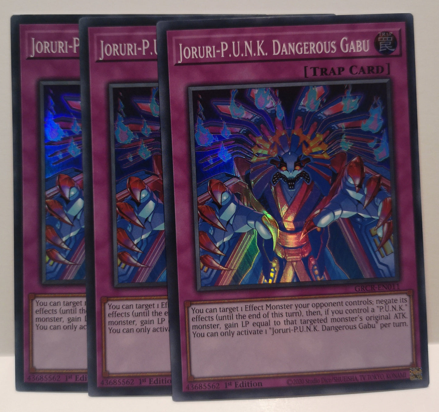 Yu-Gi-Oh! Joruri-P.U.N.K. Dangerous Gabu Playset GRCR-EN011