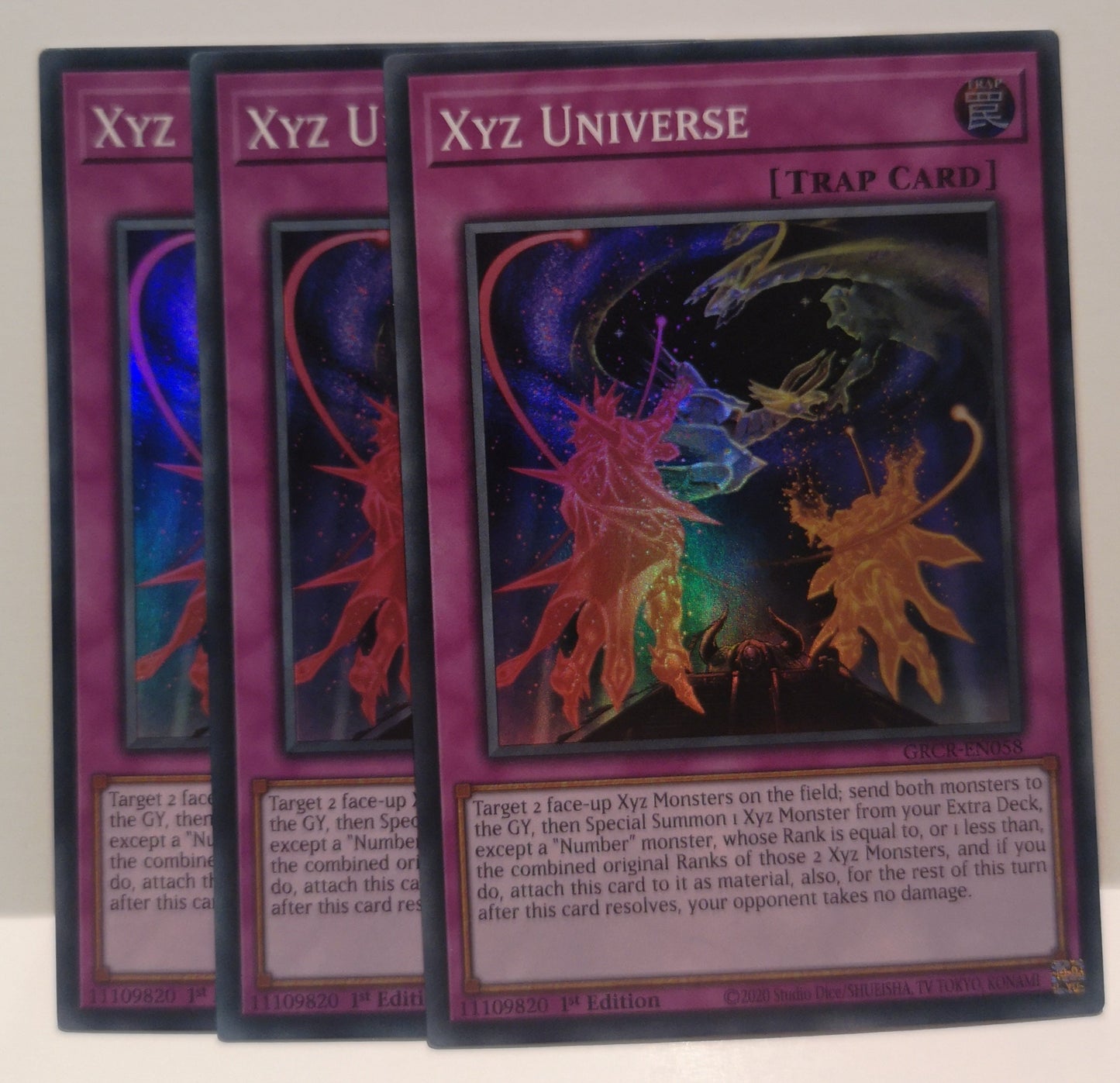 Yu-Gi-Oh! Xyz Universe Playset GRCR-EN058