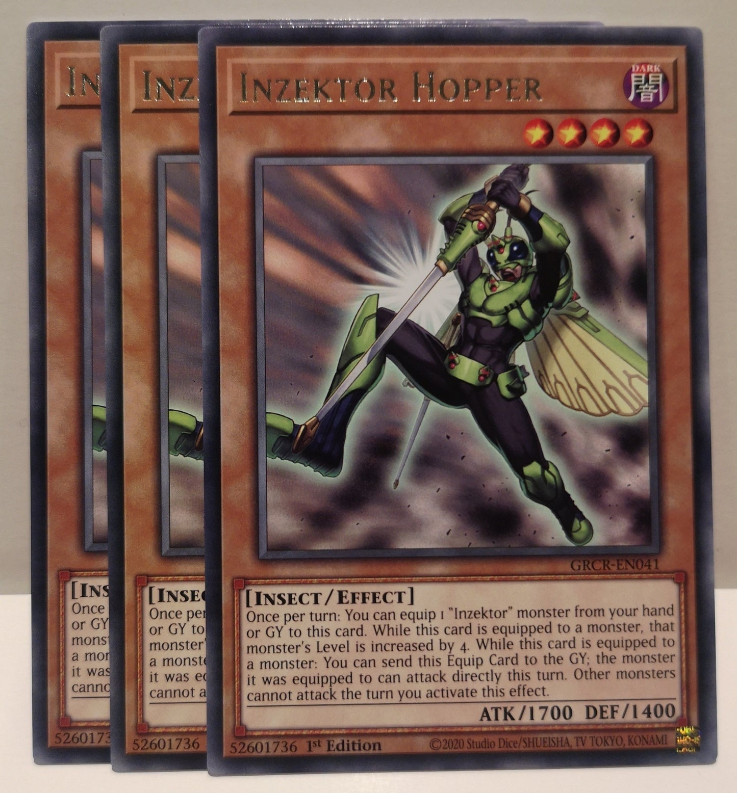 Yu-Gi-Oh! Inzektor Hopper Playset GRCR-EN041