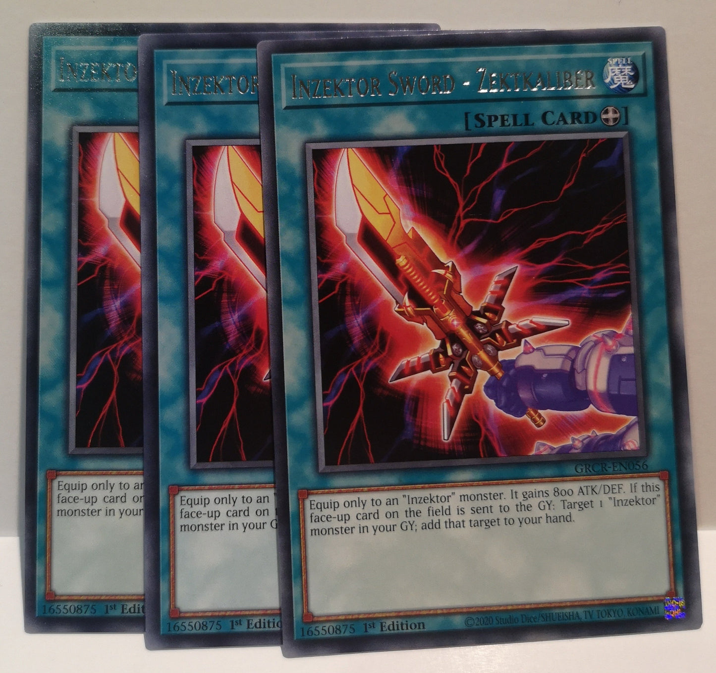 Yu-Gi-Oh! Inzektor Sword - Zektkaliber Playset GRCR-EN056
