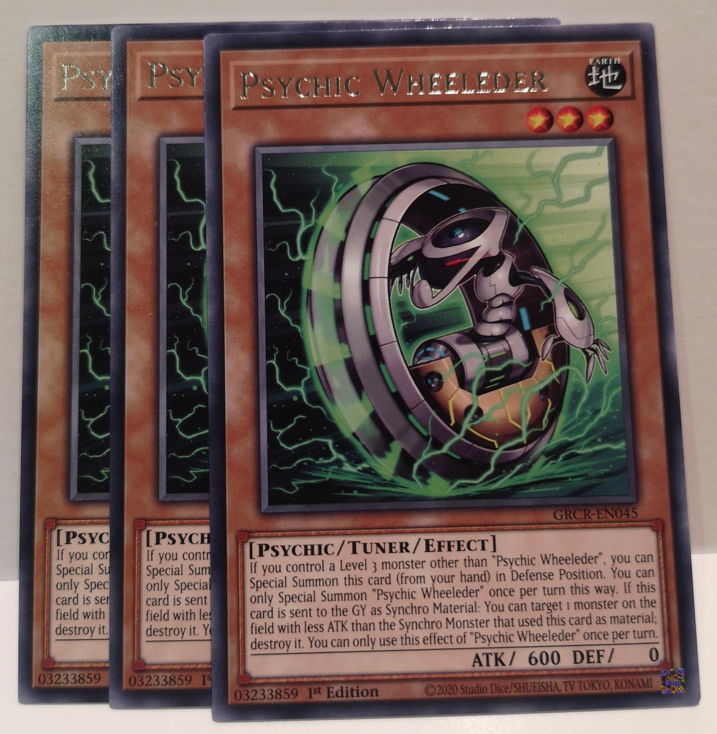 Yu-Gi-Oh! Psychic Wheelder Playset GRCR-EN045