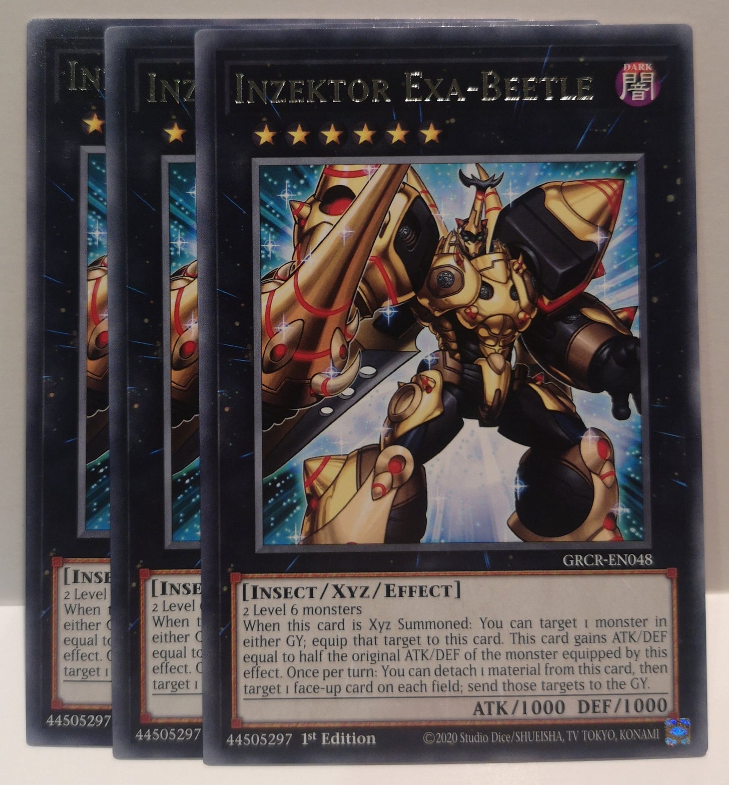 Yu-Gi-Oh! Inzektor Exa-Beetle Playset GRCR-EN048