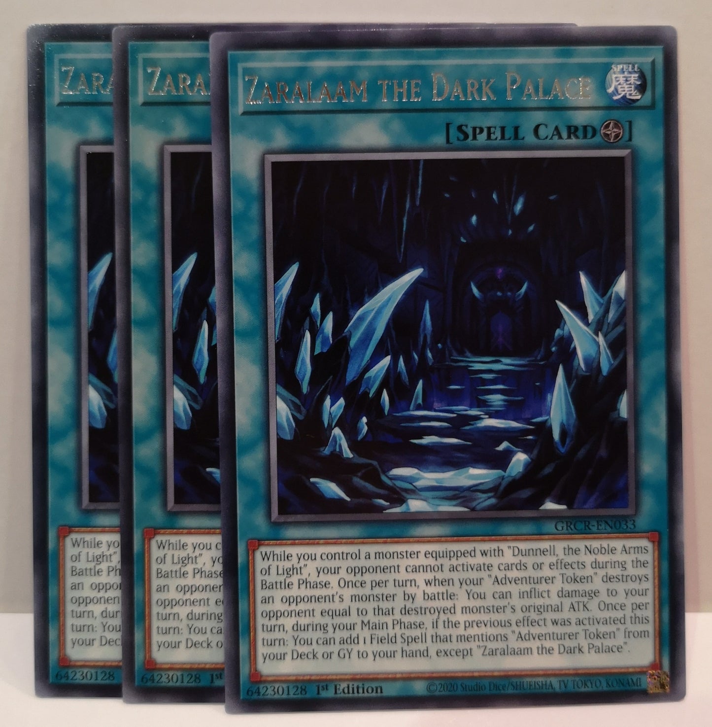 Yu-Gi-Oh! Zaralaam The Dark Palace Playset GRCR-EN033