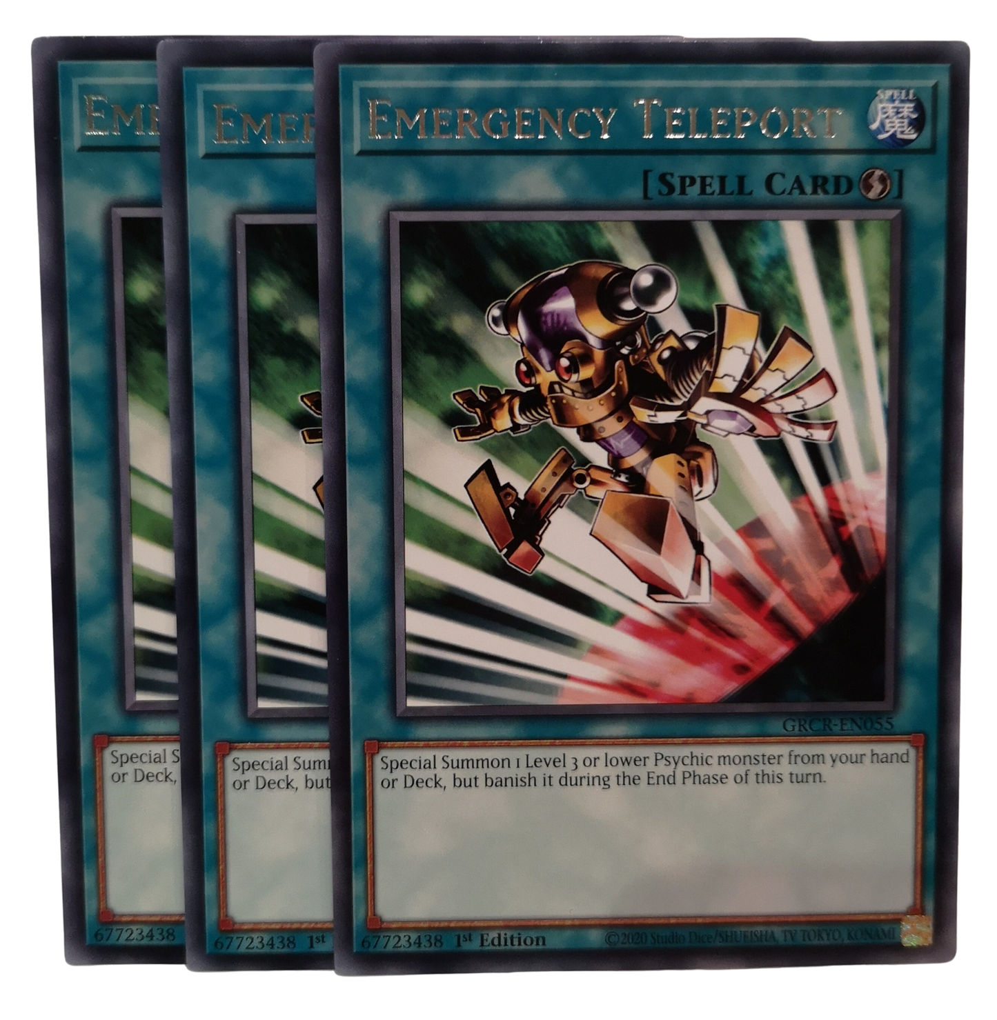 Yu-Gi-Oh! Emergency Teleport Playset GRCR-EN055