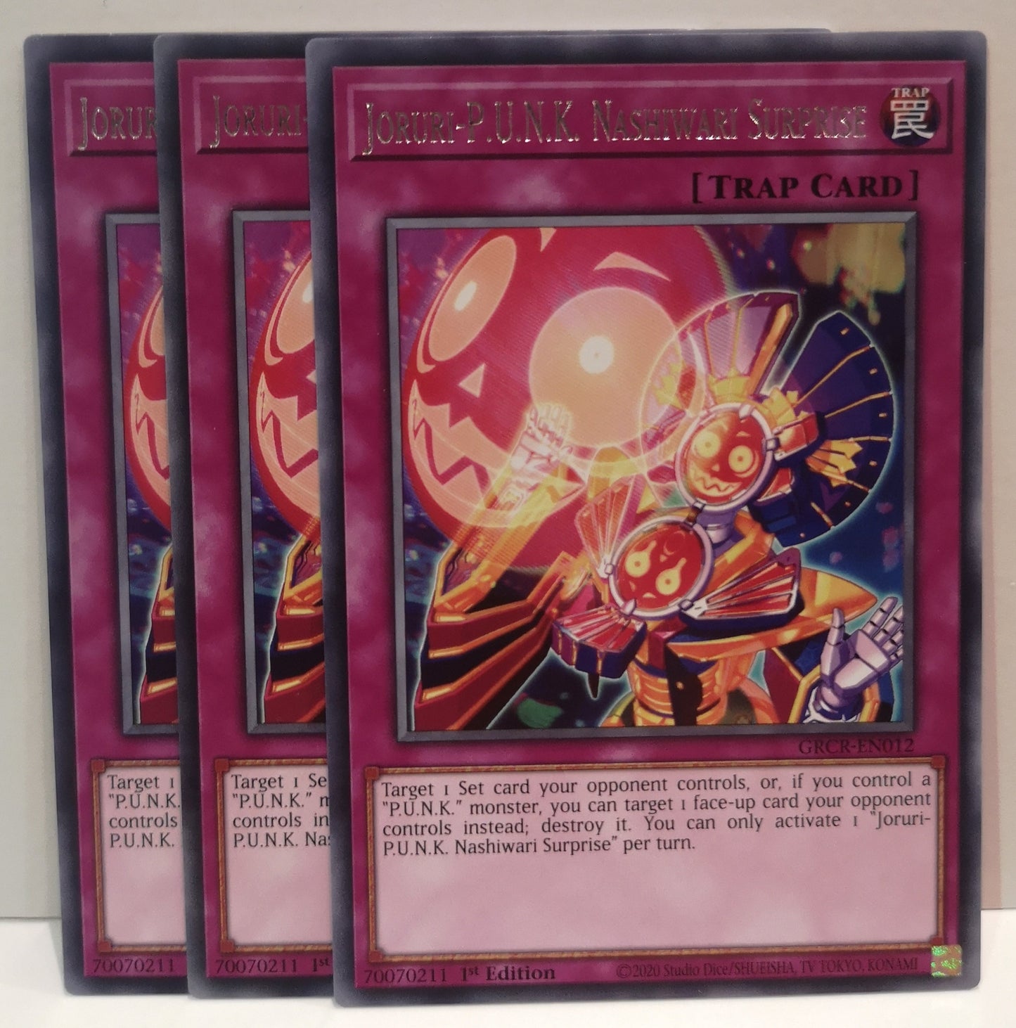 Yu-Gi-Oh! Joruri-P.U.N.K. Nashwari Surprise Playset GRCR-EN012