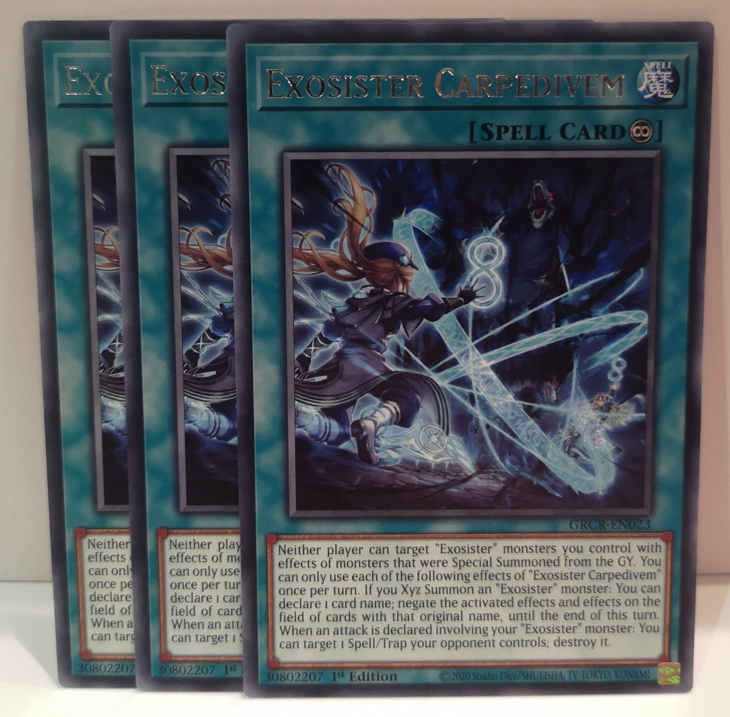 Yu-Gi-Oh! Exosister Carpedivem Playset GRCR-EN023