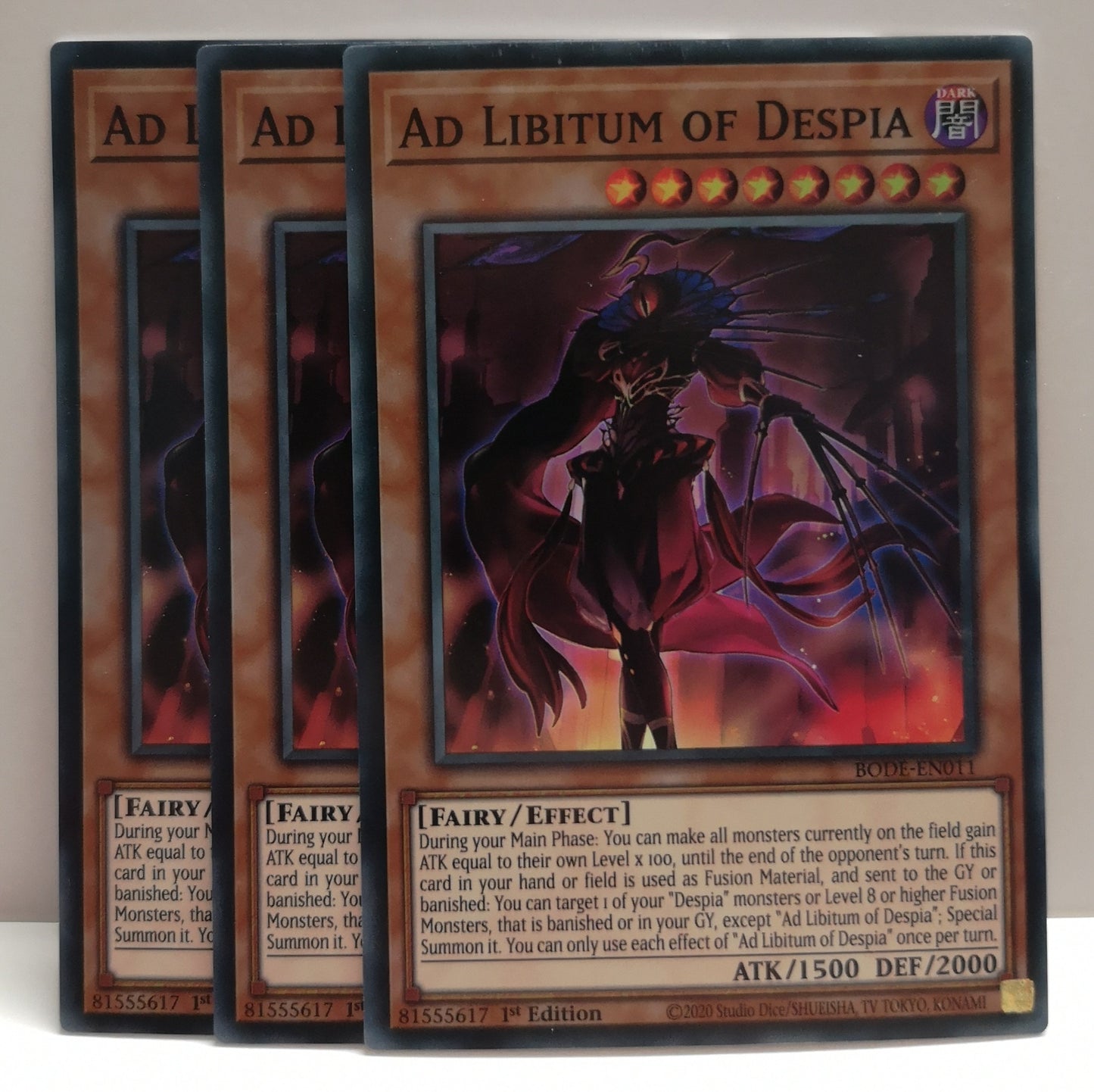 Yu-Gi-Oh! Ad Libitum Of Despia Playset BODE-EN011