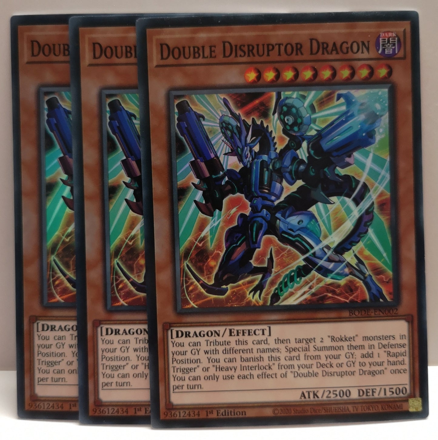 Yu-Gi-Oh! Double Disruptor Dragon Playset BODE-EN002