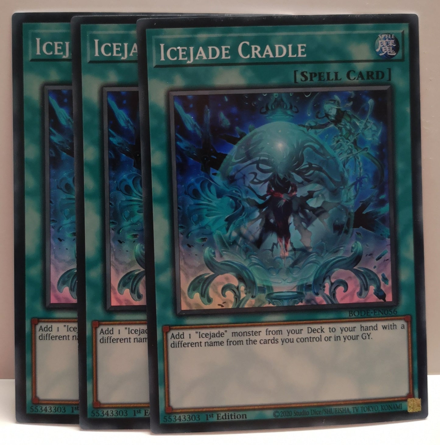 Yu-Gi-Oh! Icejade Cradle Playset BODE-EN056
