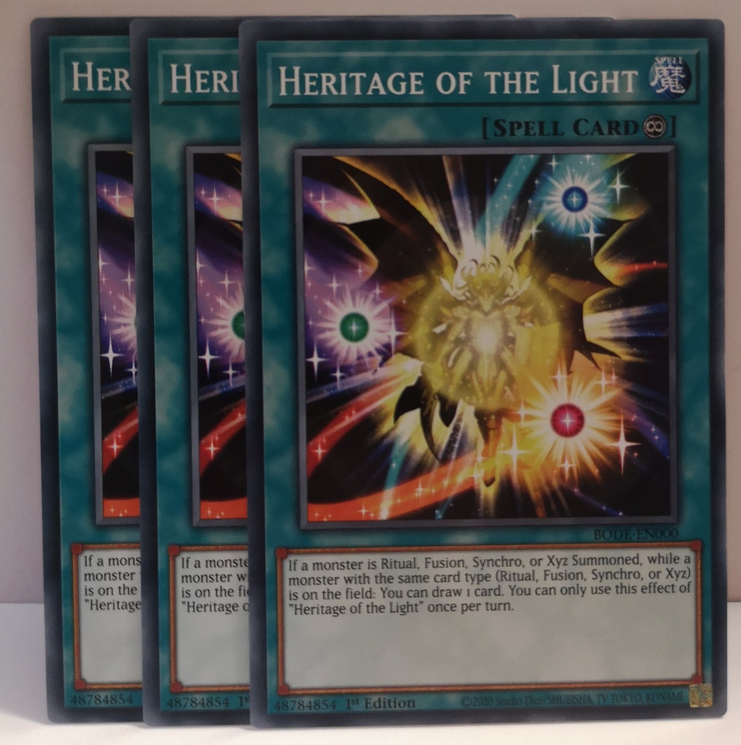 Yu-Gi-Oh! Heritage Of The Light Playset BODE-EN000
