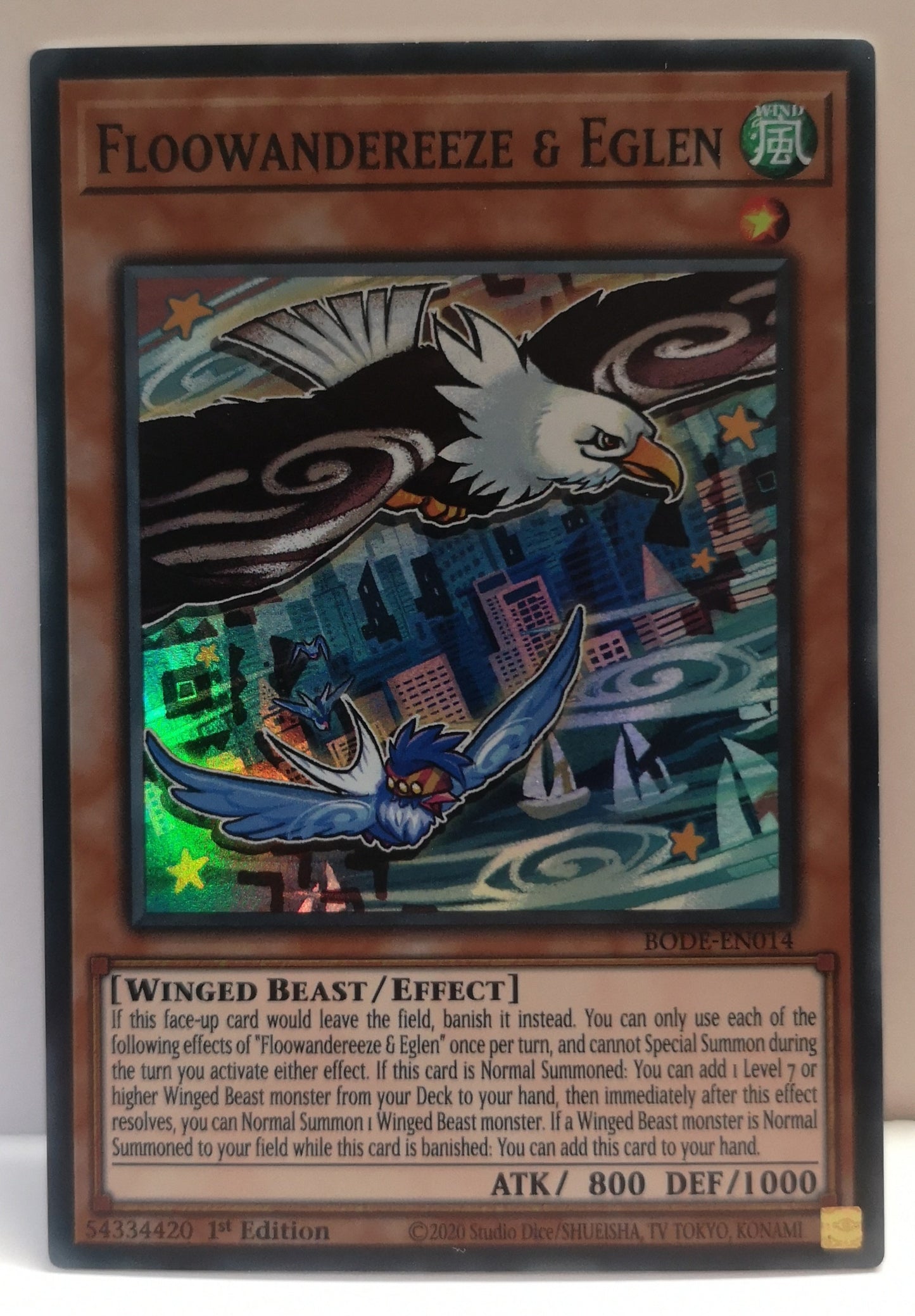 Yu-Gi-Oh! Floowandereeze & Eglen BODE-EN014