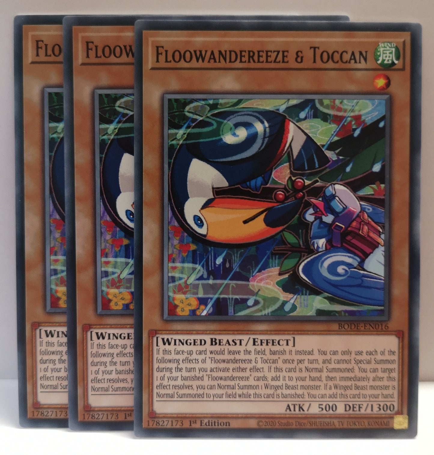 Yu-Gi-Oh! Floowandereeze & Toccan Playset BODE-EN016