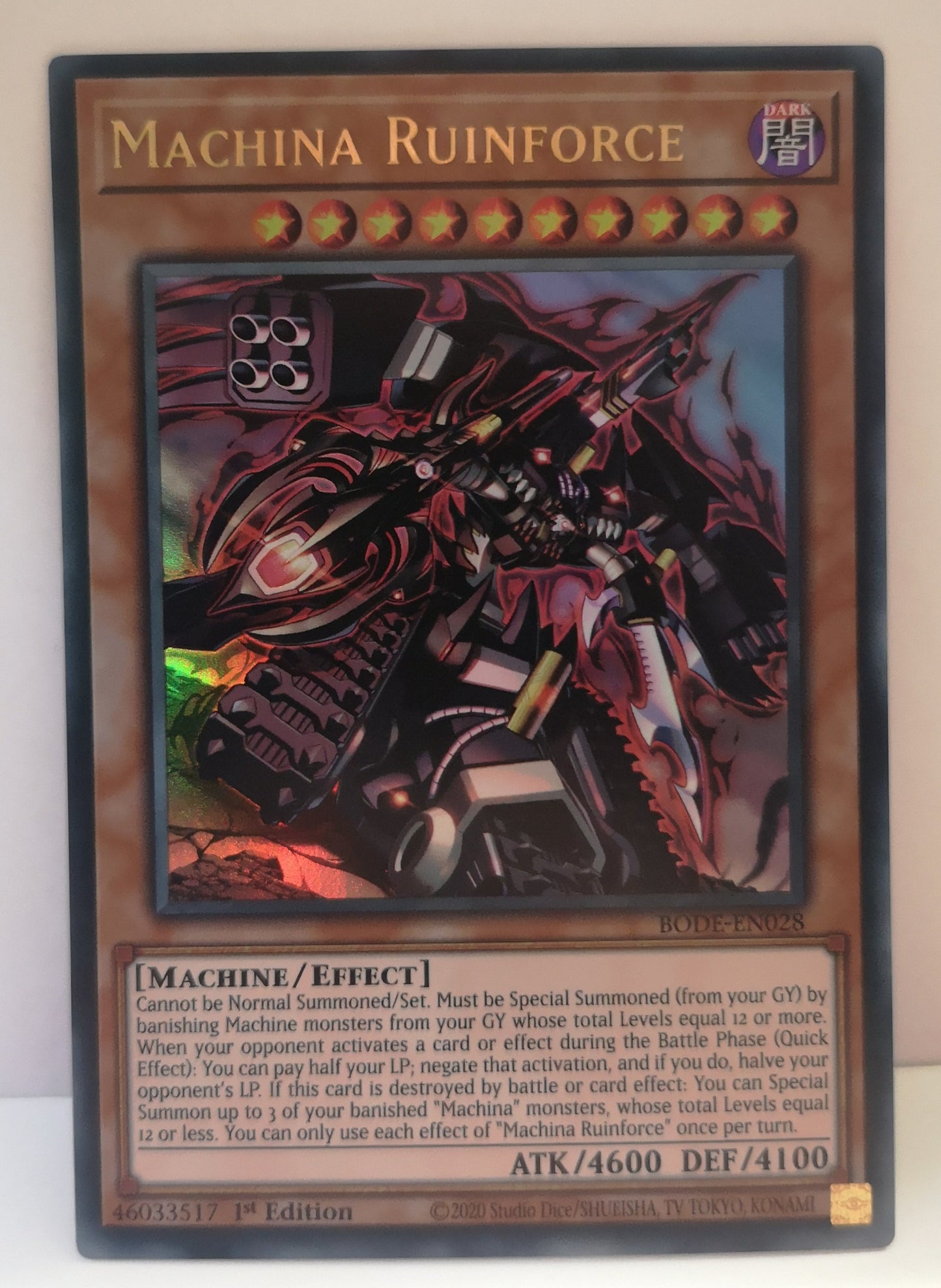 Yu-Gi-Oh! Machina Ruinforce BODE-EN028