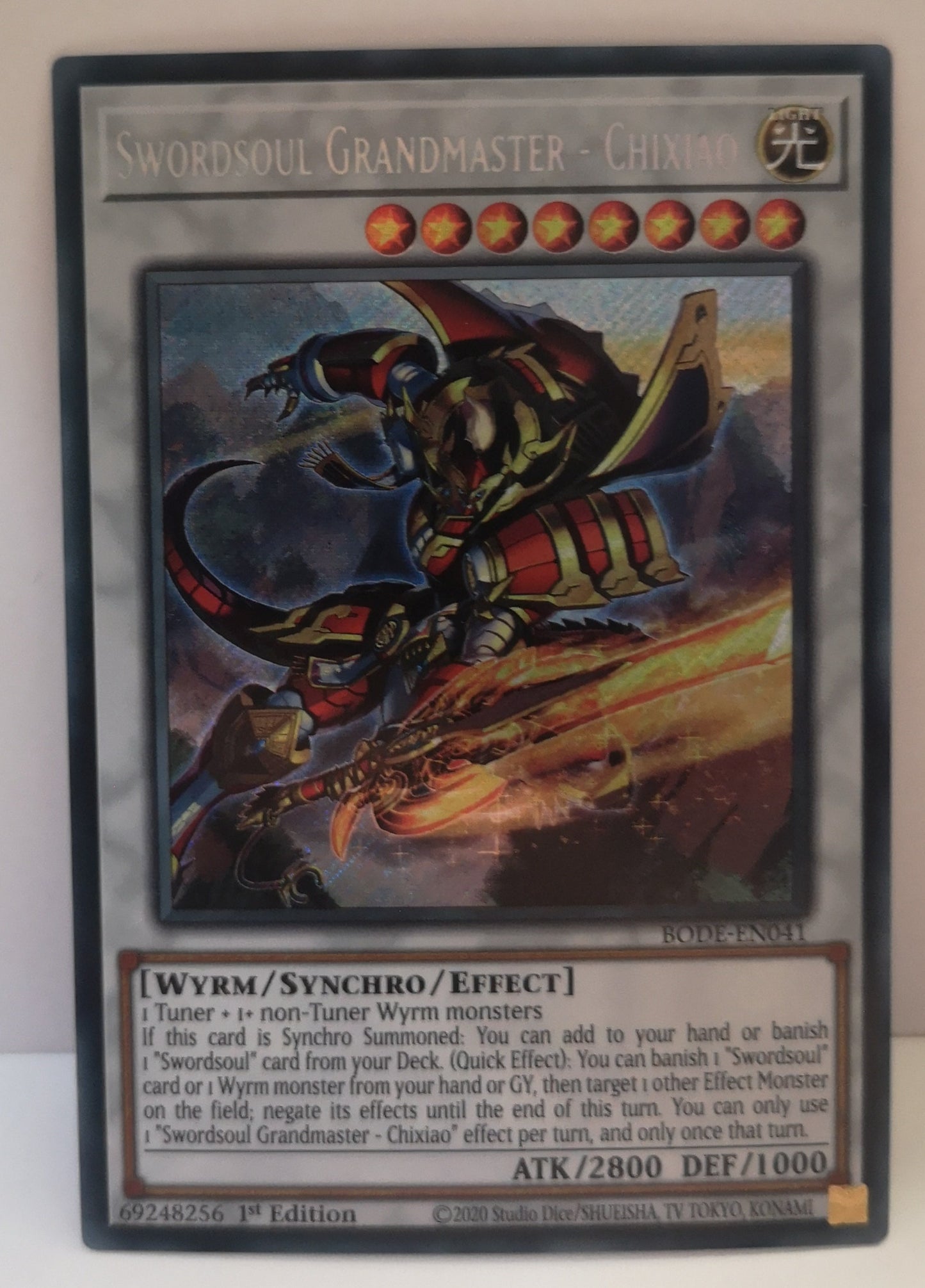 Yu-Gi-Oh! Swordsoul Grandmaster - Chixiao BODE-EN041
