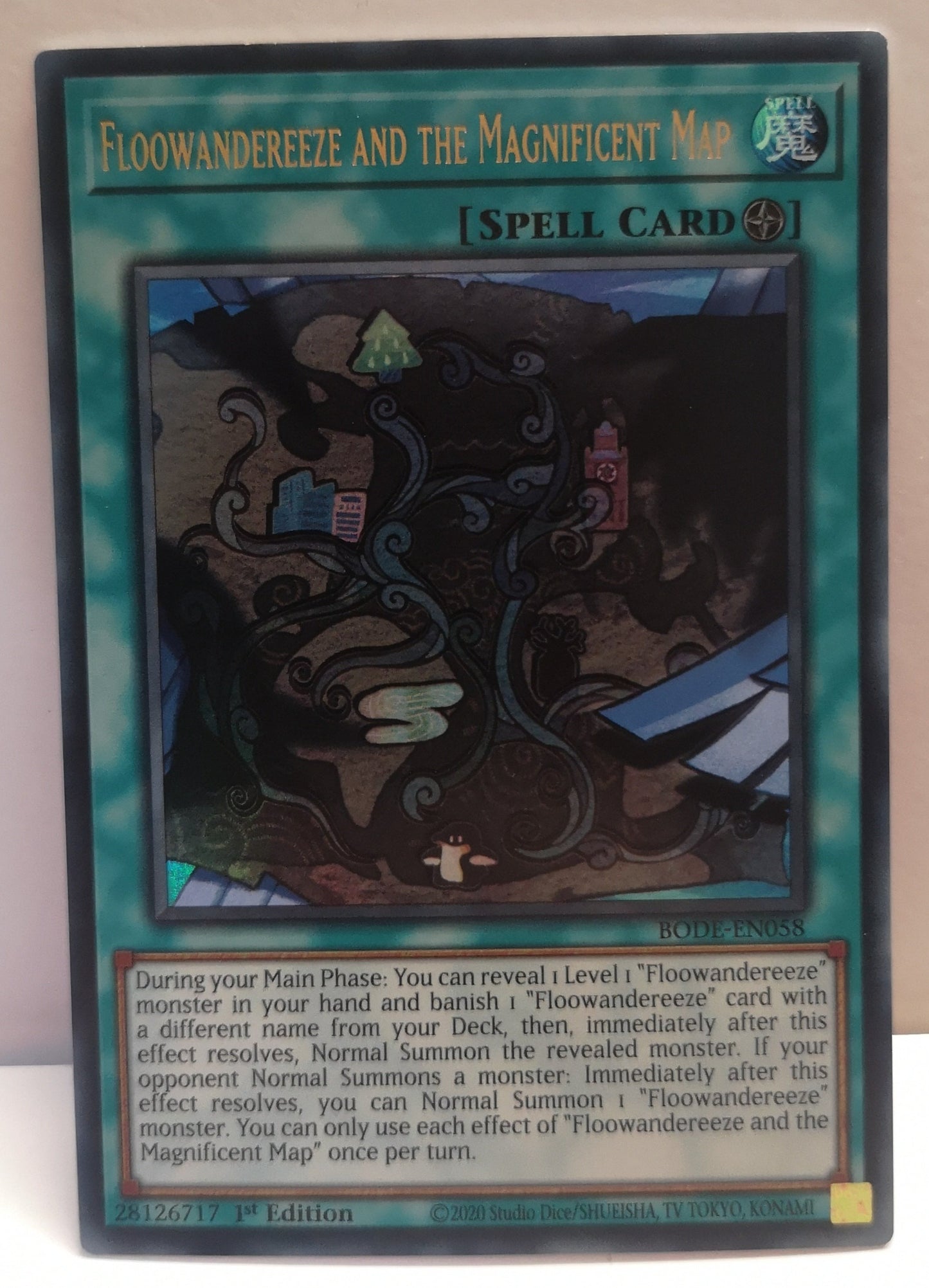 Yu-Gi-Oh! Floowandereze And The Magnificent Map BODE-EN058