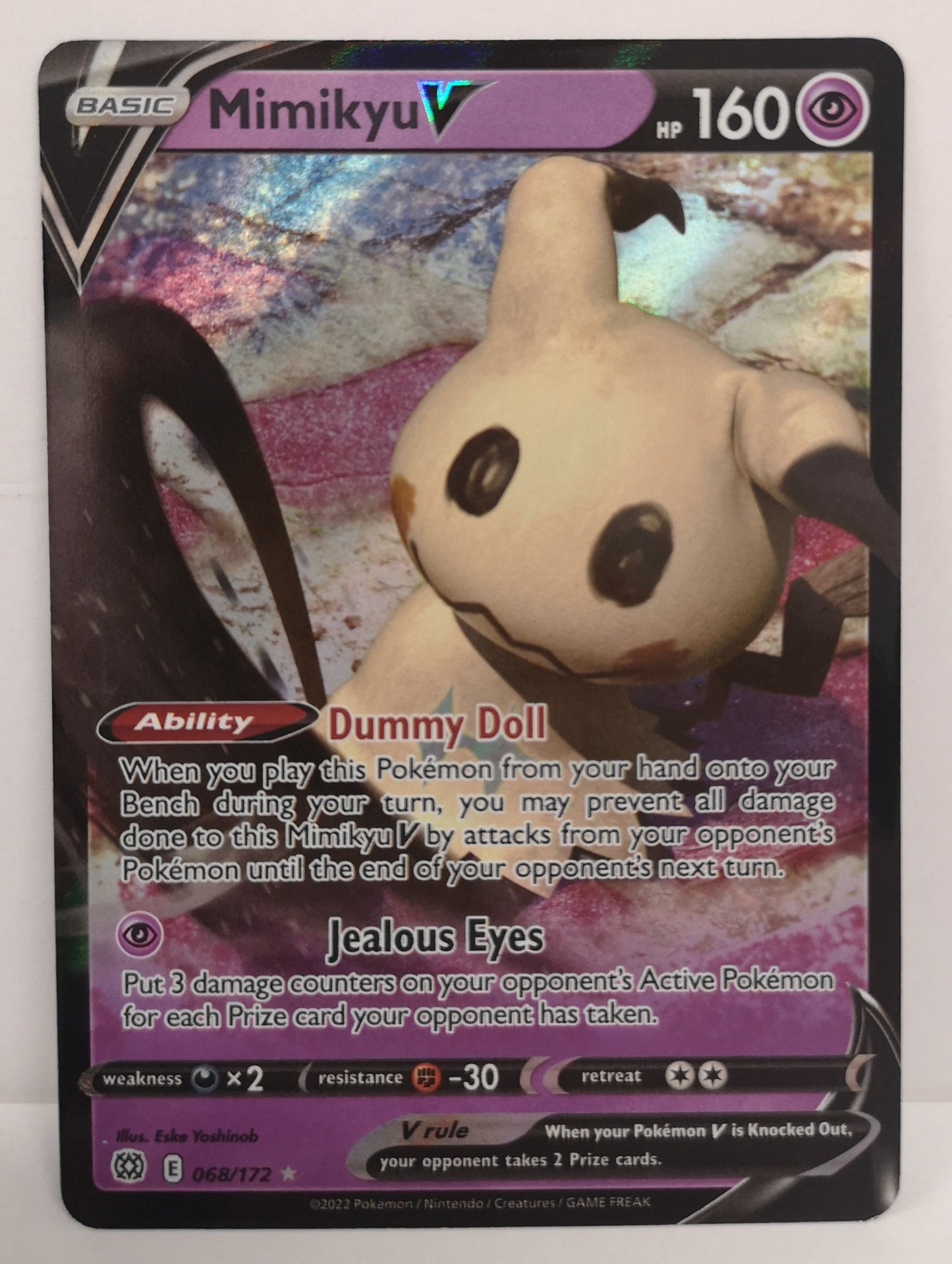 Pokemon Mimikyu V 068/172