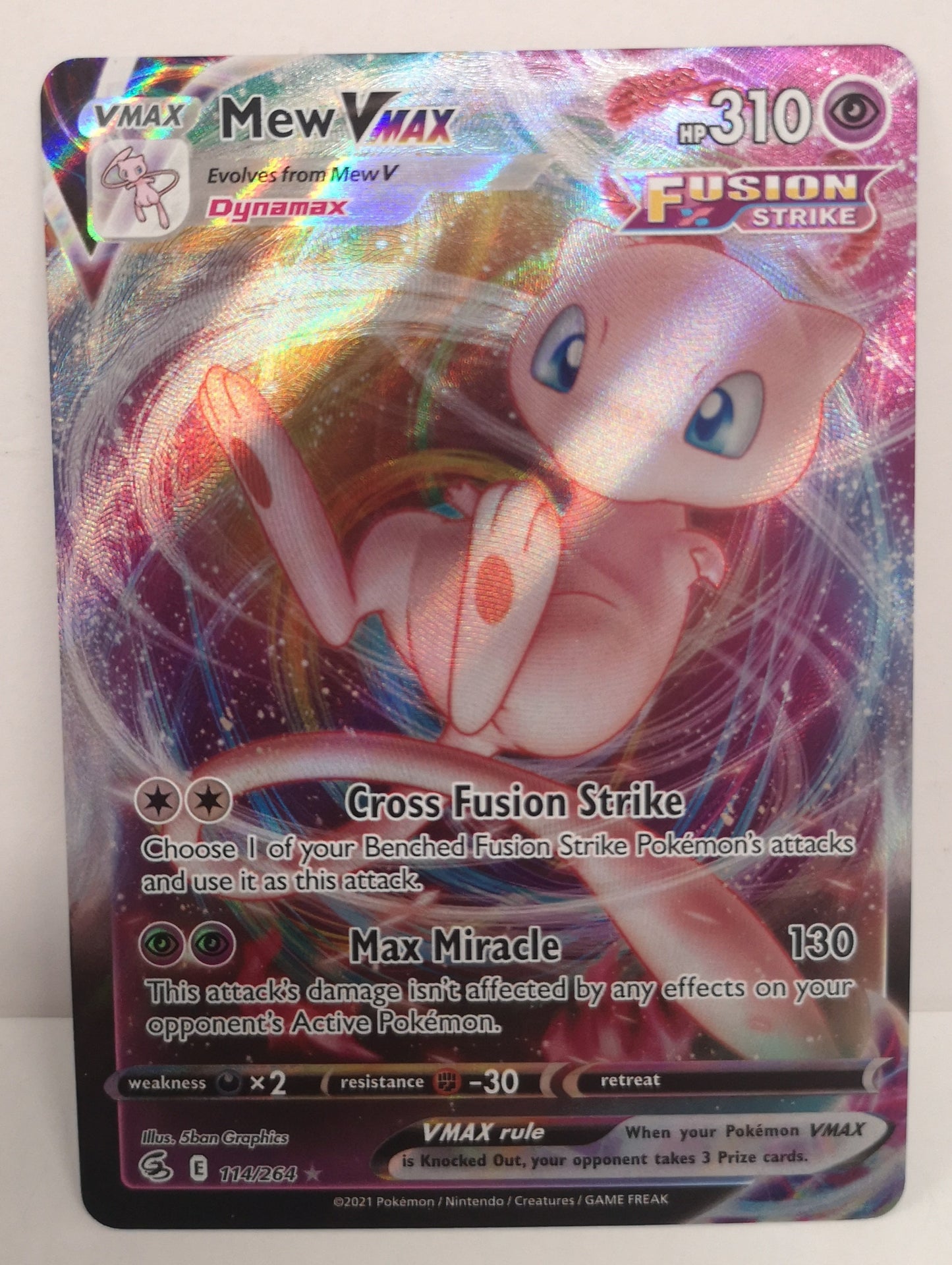 Pokemon Mew Vmax 114/264
