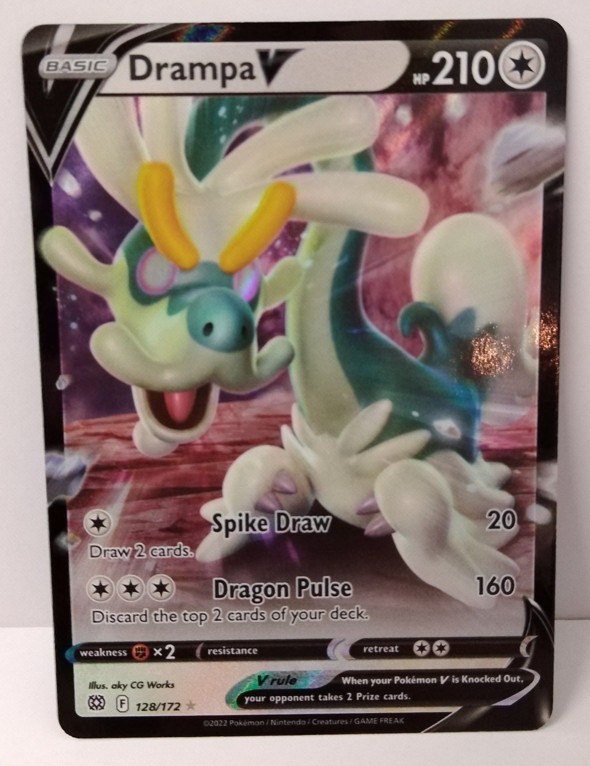 Pokemon Drampa V 128/172 Unified Cards Pokemon Drampa V 128/172 Unified Cards