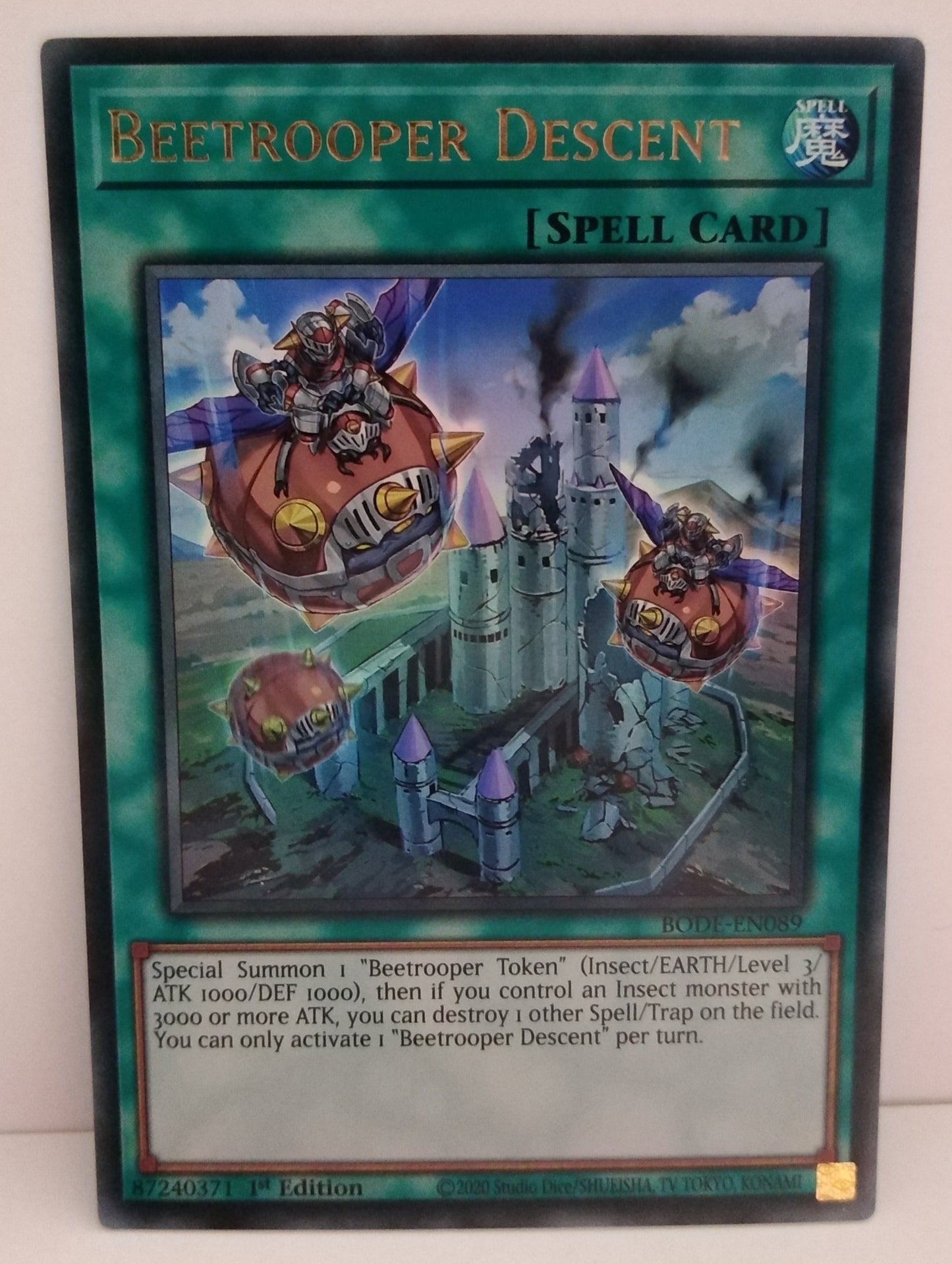 Yu-Gi-Oh! Beetrooper Descent BODE-EN089