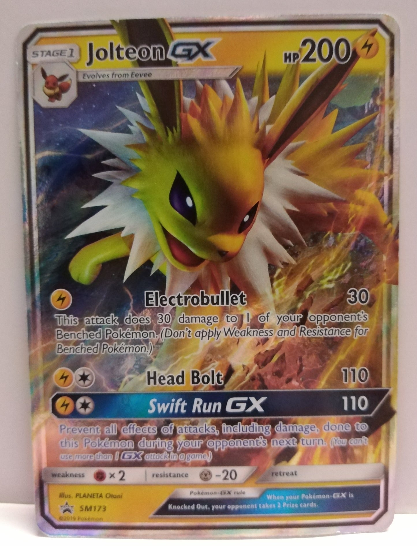 Pokemon Jolteon GX SM173