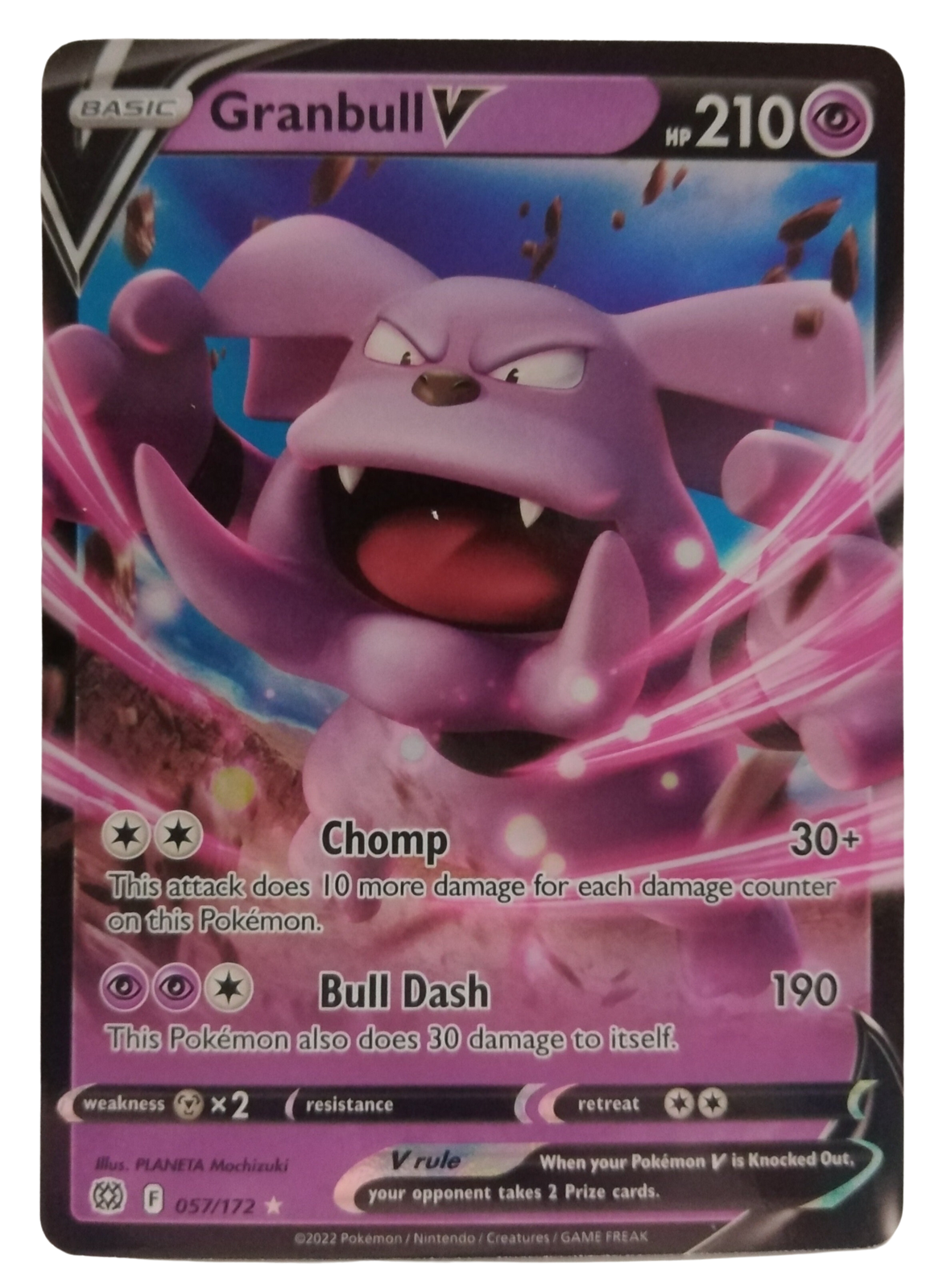 Pokemon Granbull V 057/172