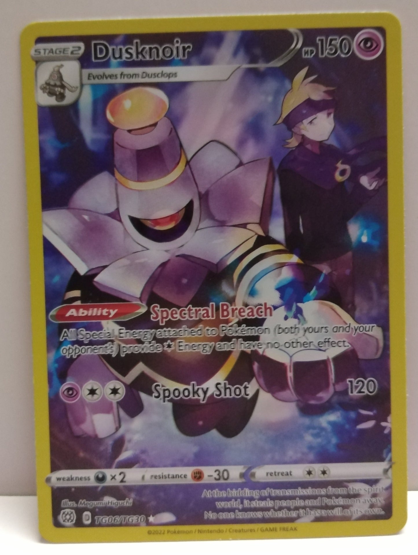 Pokemon Dusknoir TG06/TG30