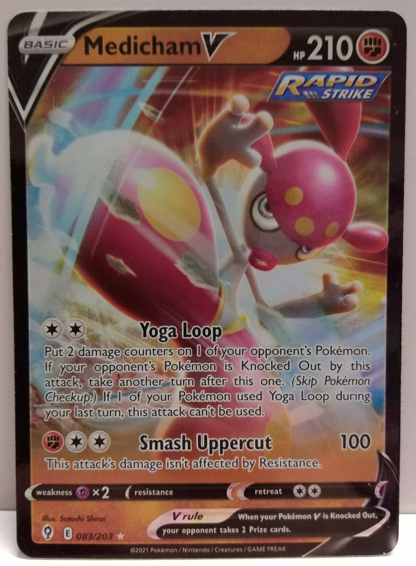 Pokemon Medicham V 083/203