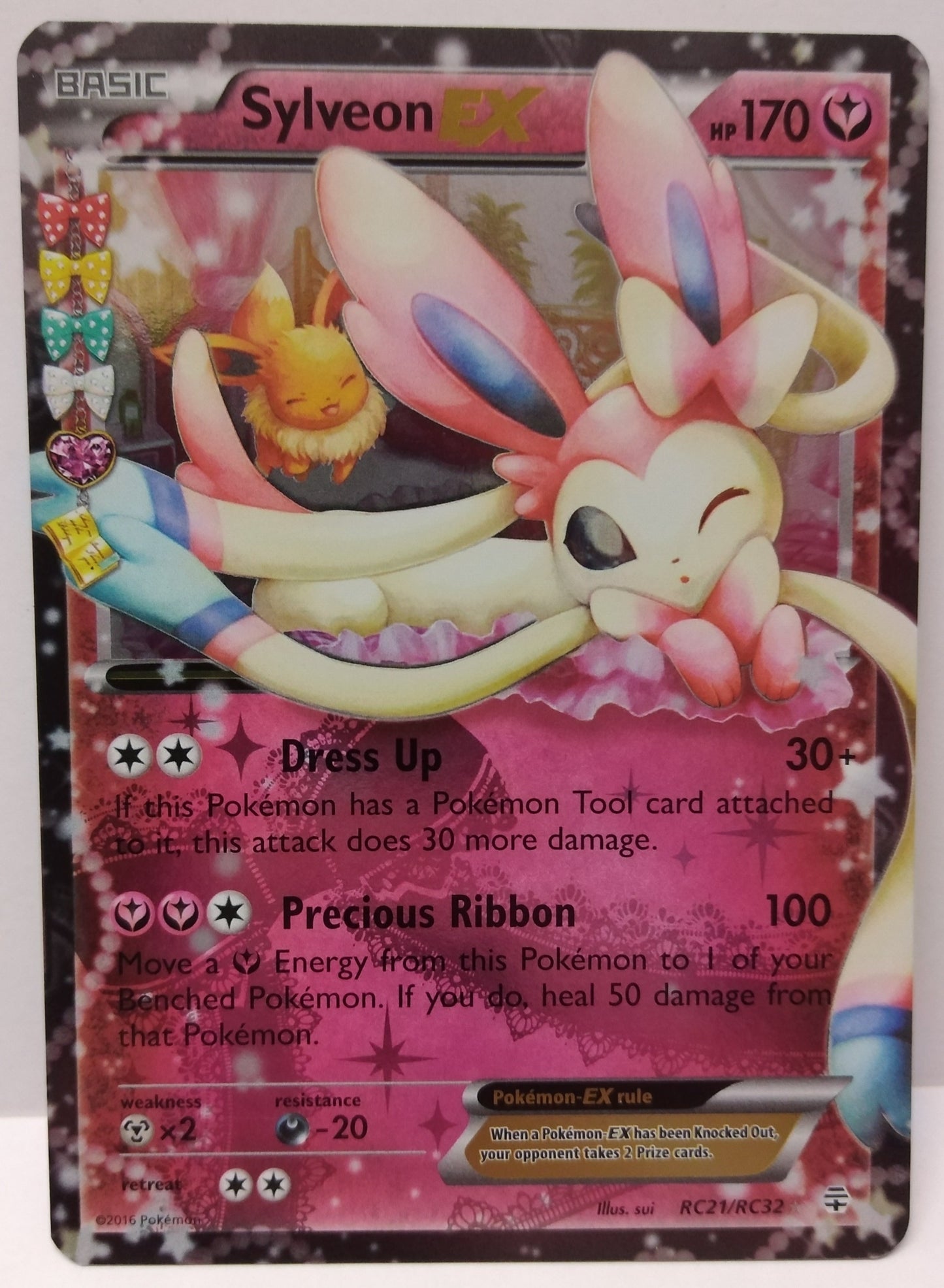 Pokemon Sylveon EX RC21/RC32