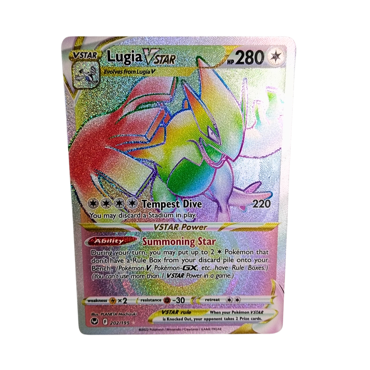 Pokemon Lugia Vstar 202/195