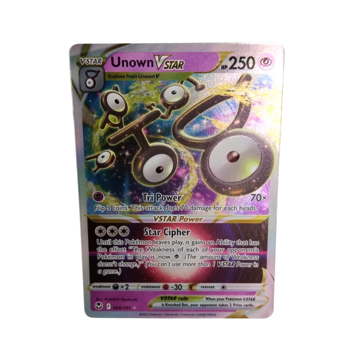 unown vstar pokemon card value Pokemon Unown Vstar 066/195 – Unified Cards
