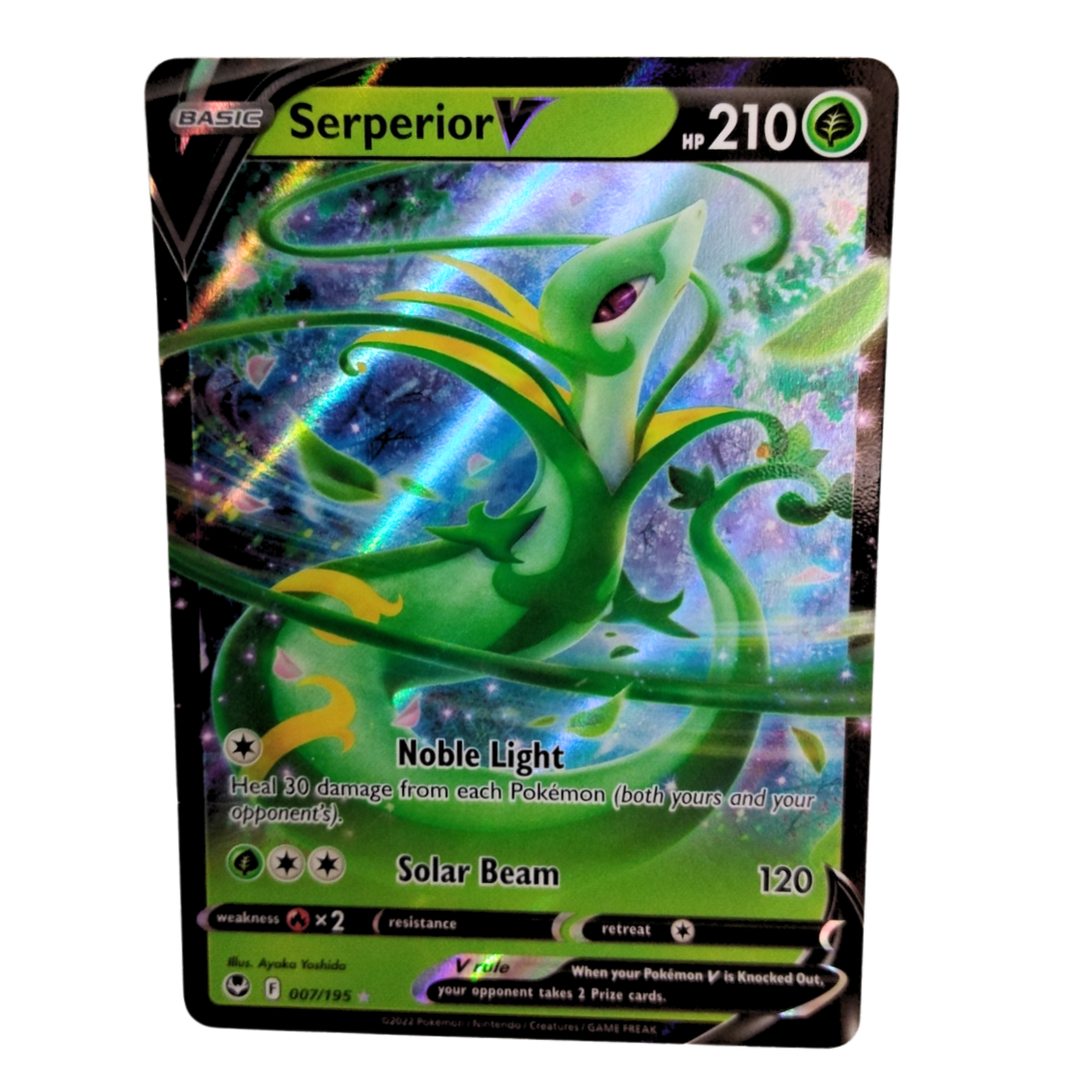 Pokemon Serperior V 007/195