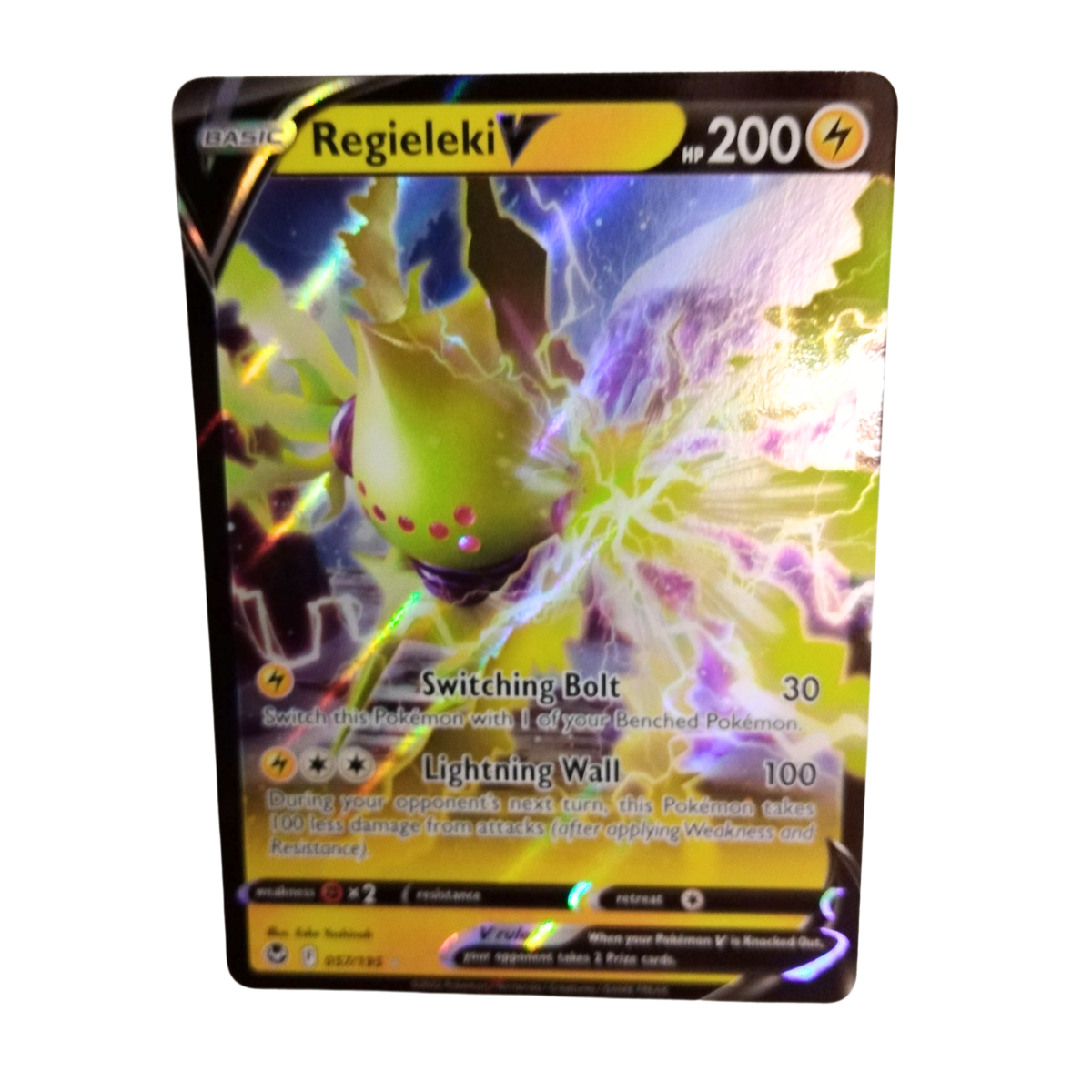 Pokemon Regieleki V 057/195 Unified Cards Pokemon Regieleki V 057/195 Unified Cards