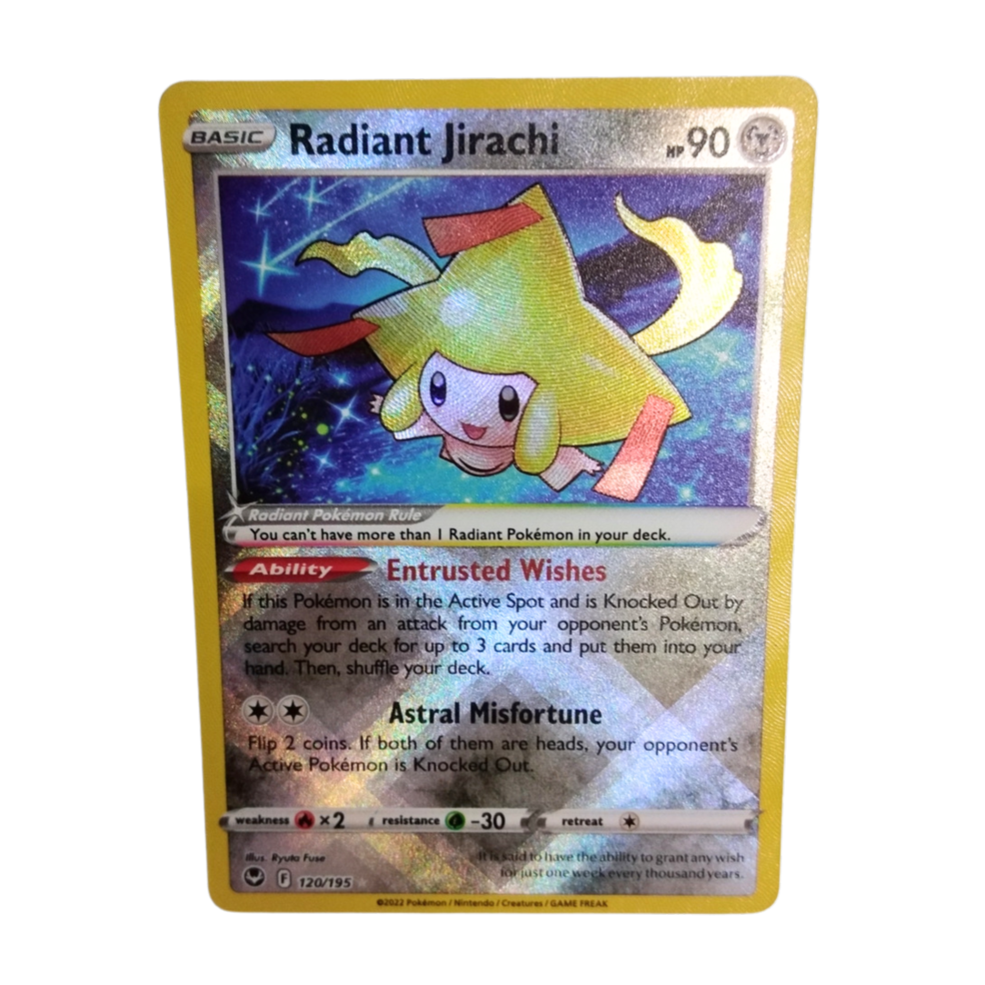 Pokemon Radiant Jirachi 120/195 Unified Cards Pokemon Radiant Jirachi 120/195 Unified Cards