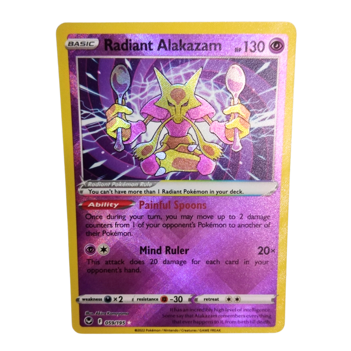 Radiant Alakazam - 059/195 - Silver Tempest