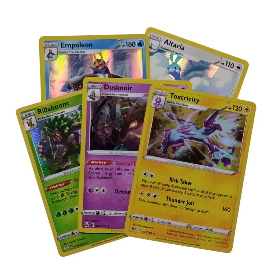 Pokemon 5 Holo Rare Mystery Bundle