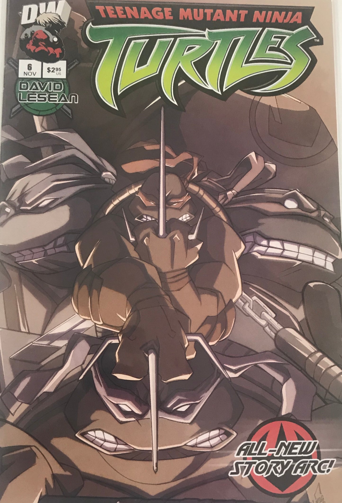 DW Comics: Teenage Mutant Ninja Turtles #6
