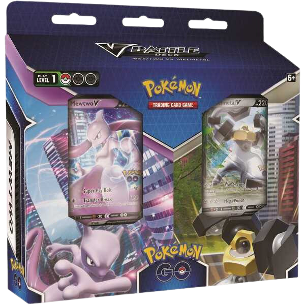 Pokémon TCG: Pokémon GO V Battle Deck Bundle Mewtwo vs Melmetal