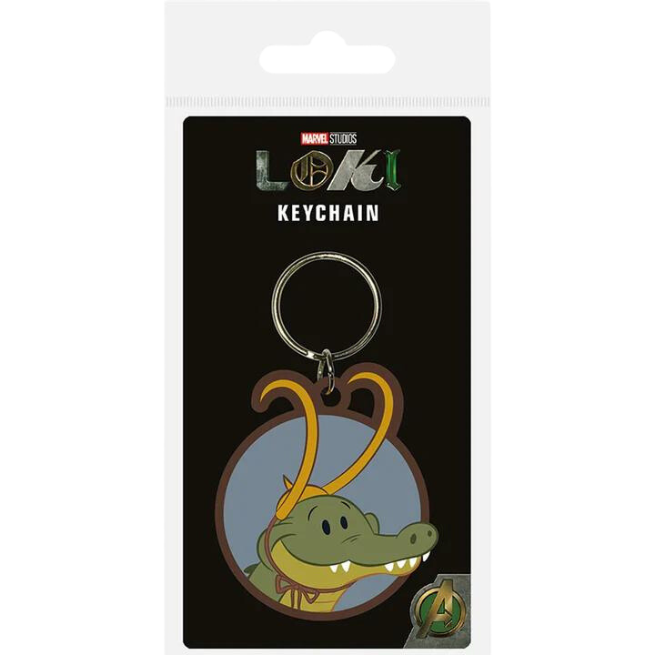 Loki (Alligator Loki) Rubber Keychain