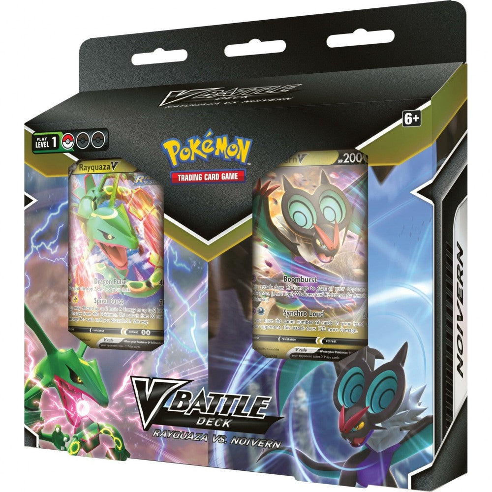 Pokemon TCG: Rayquaza vs. Noivern V Battle Deck Bundle