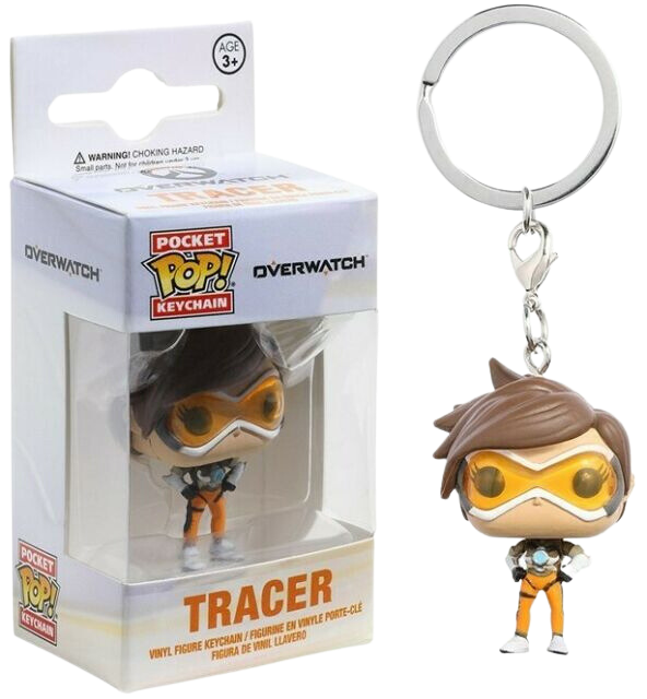 Funko Pop! Keychain Overwatch, Tracer 4cm